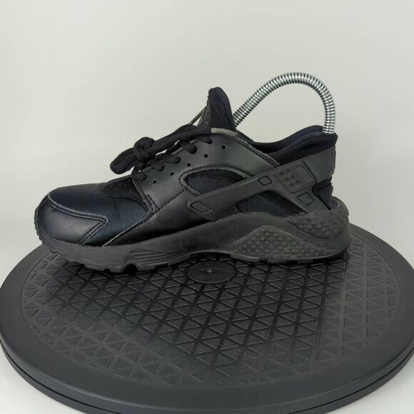 Nike Air Huarache Run Black Athletic Running Shoes 634835-012 Women’s Size 6.5 - Picture 9 of 12